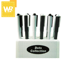 Round head dots dots ballpoint pen