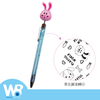 Ballpoint-pen with cute animal figure on top